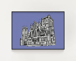 York Minster purple