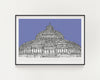 Palm House purple print