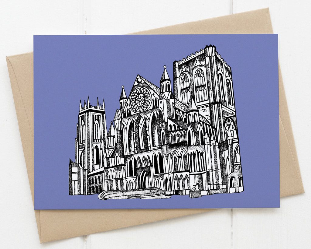 York Minster purple card