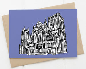 York Minster purple card