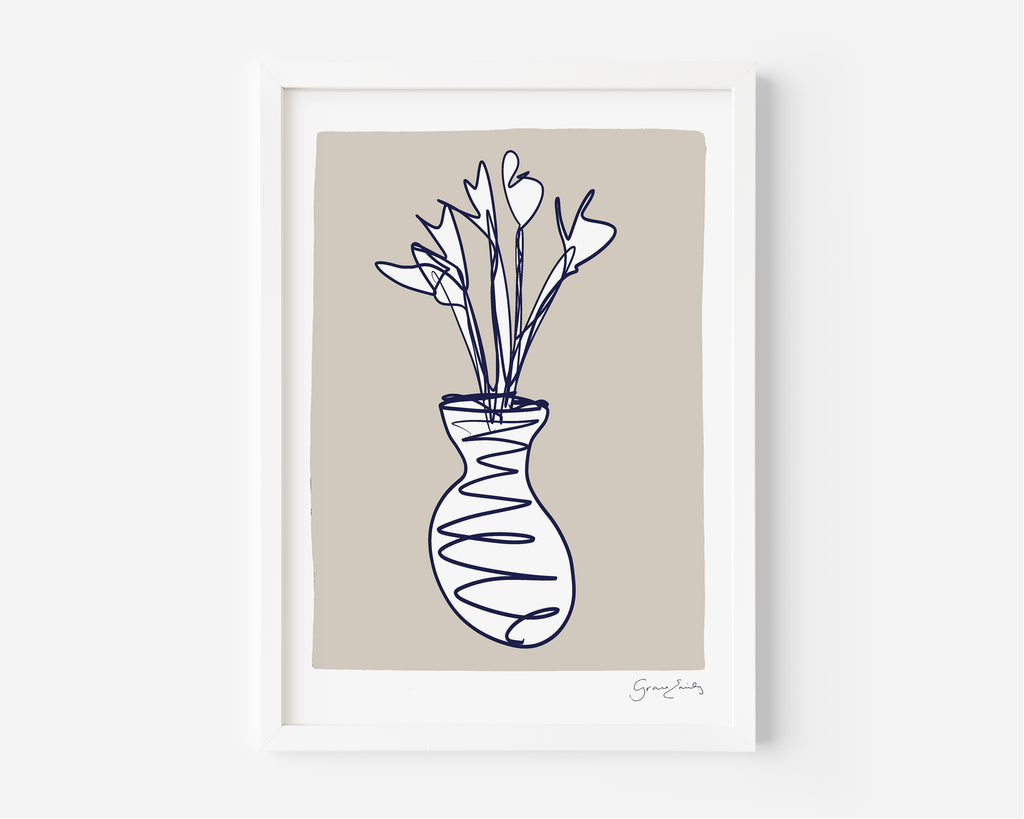 Sage plant print