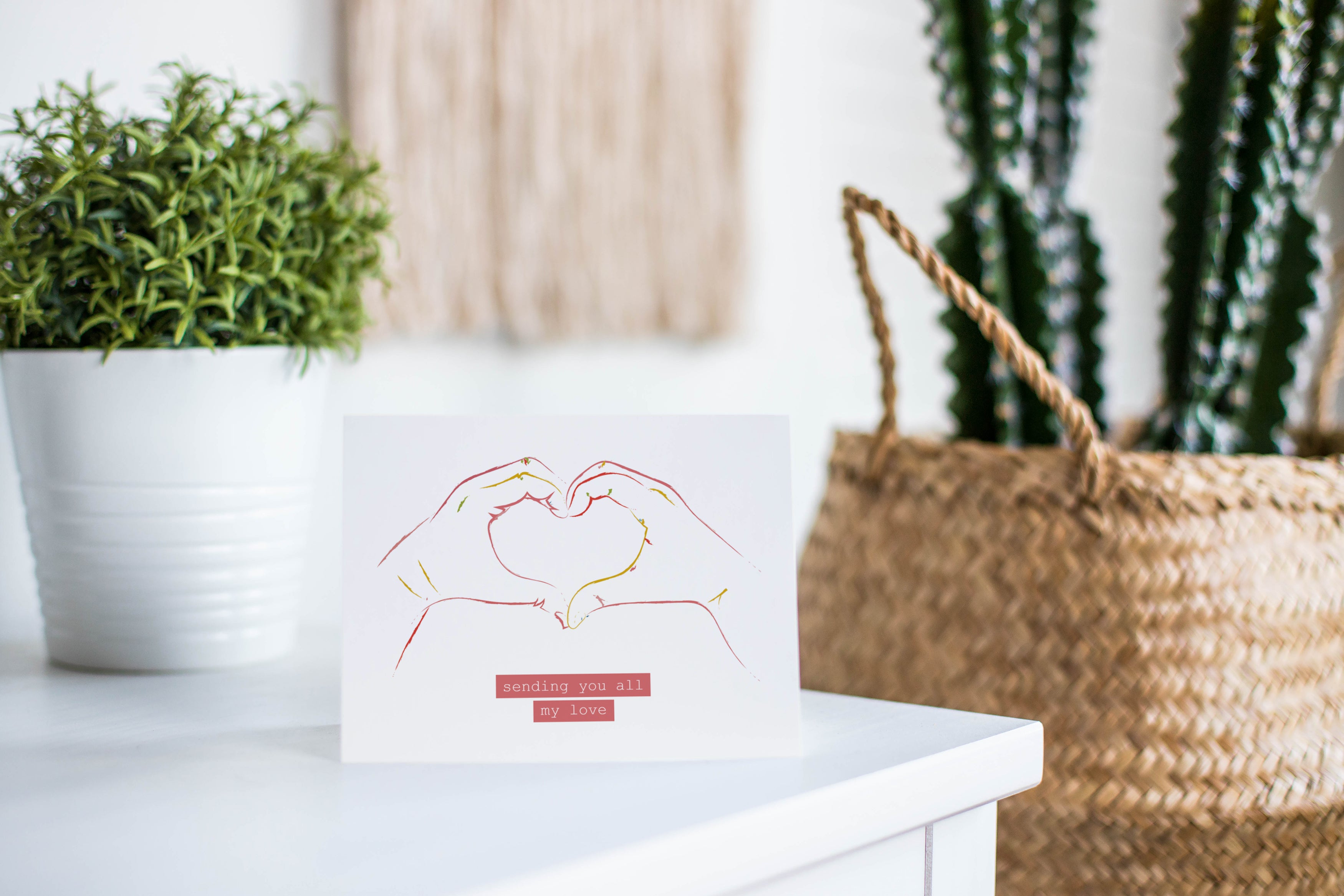 Sending Love Card