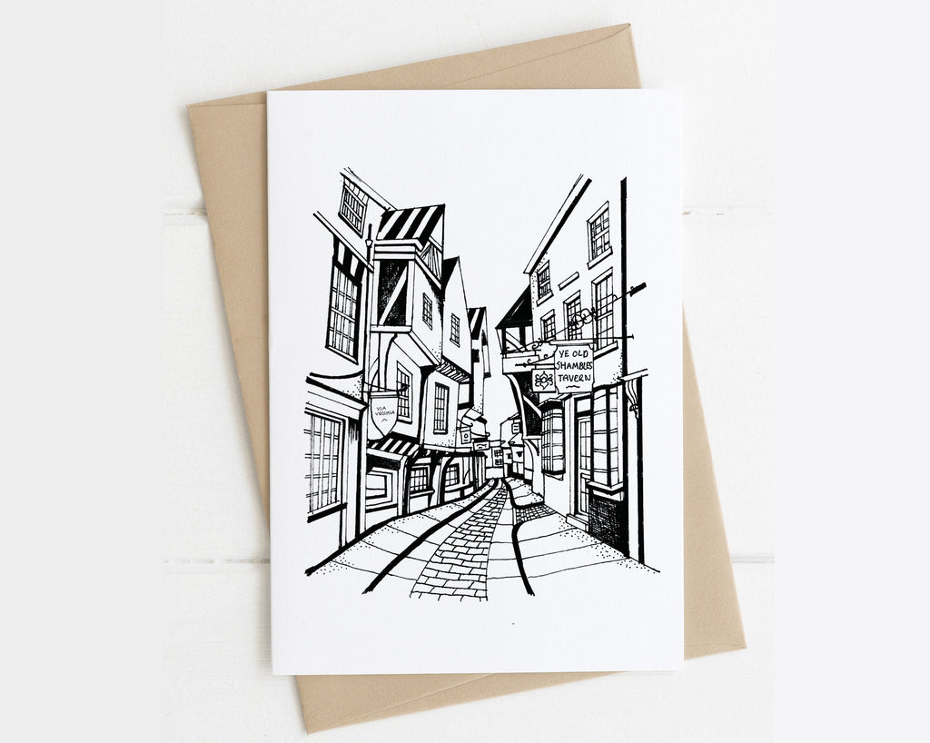 York The Shambles card