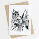 York The Shambles card