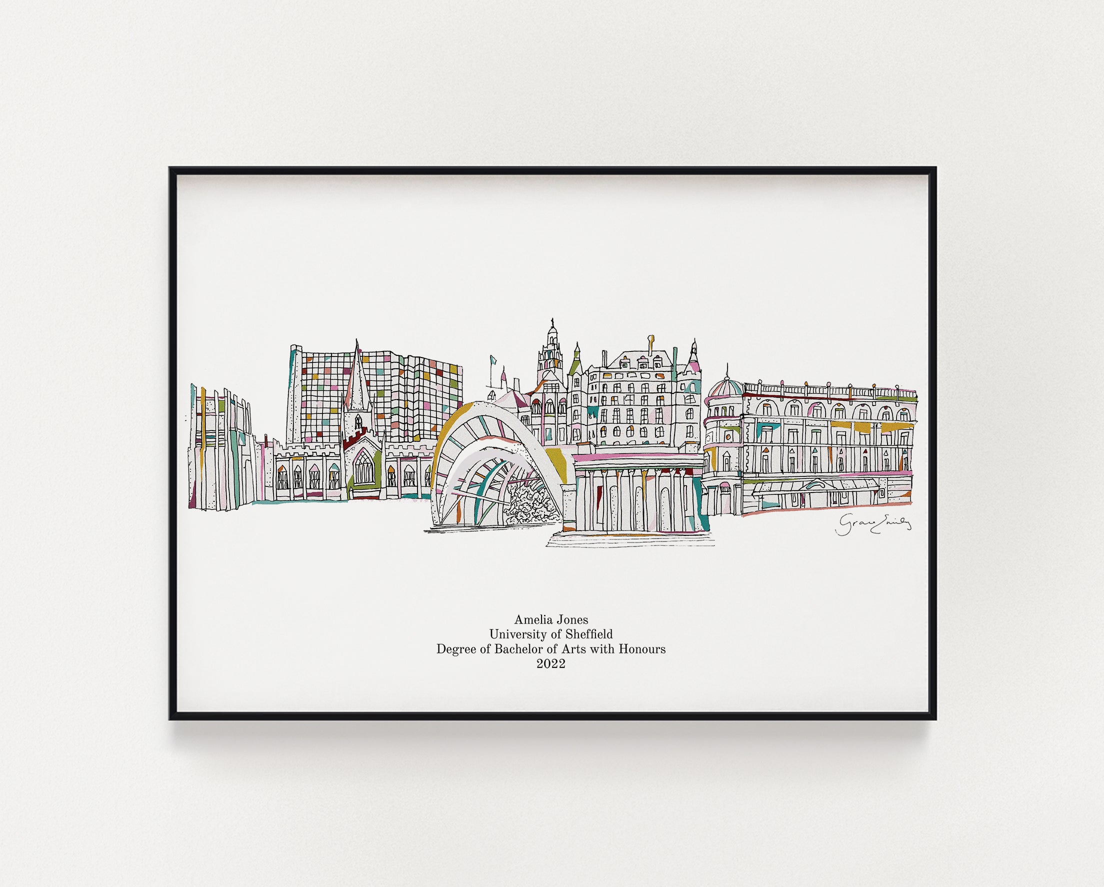 Personalised Graduation Prints