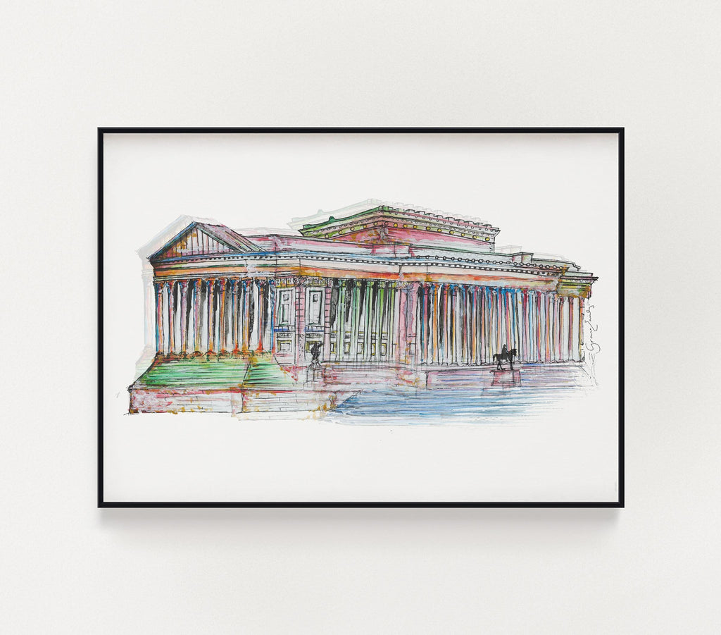 St. George's Hall Print