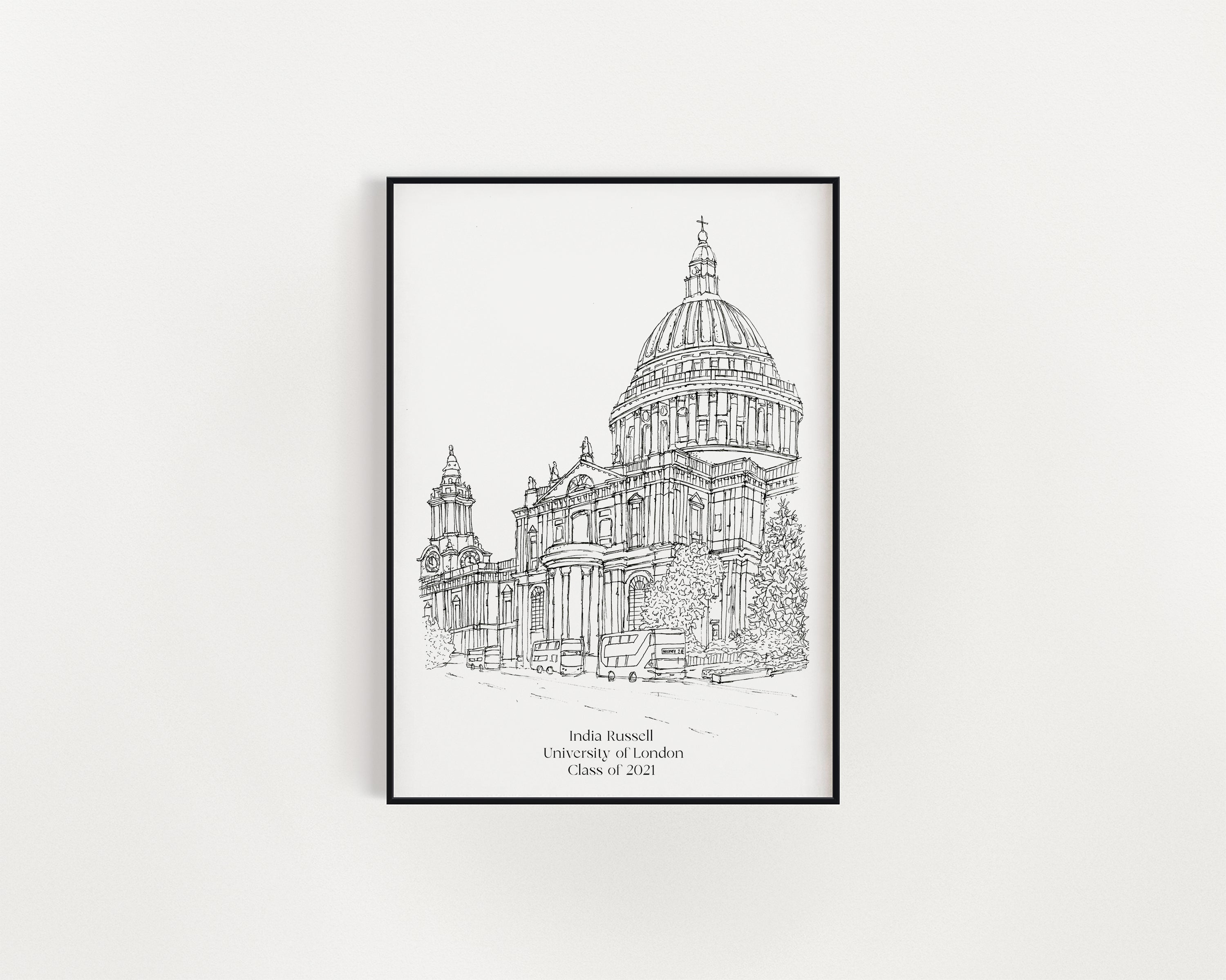 Personalised Graduation Prints