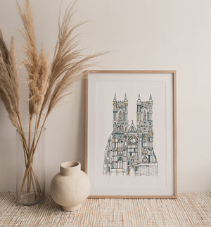 Westminster Abbey print