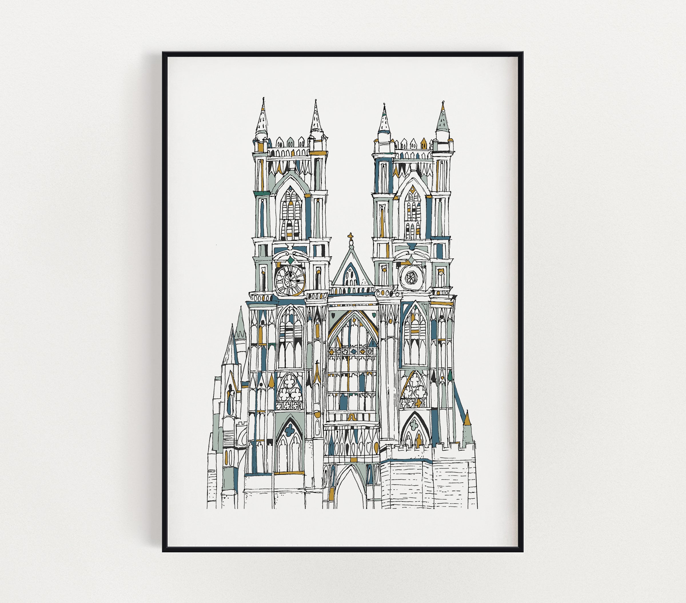 Westminster Abbey print