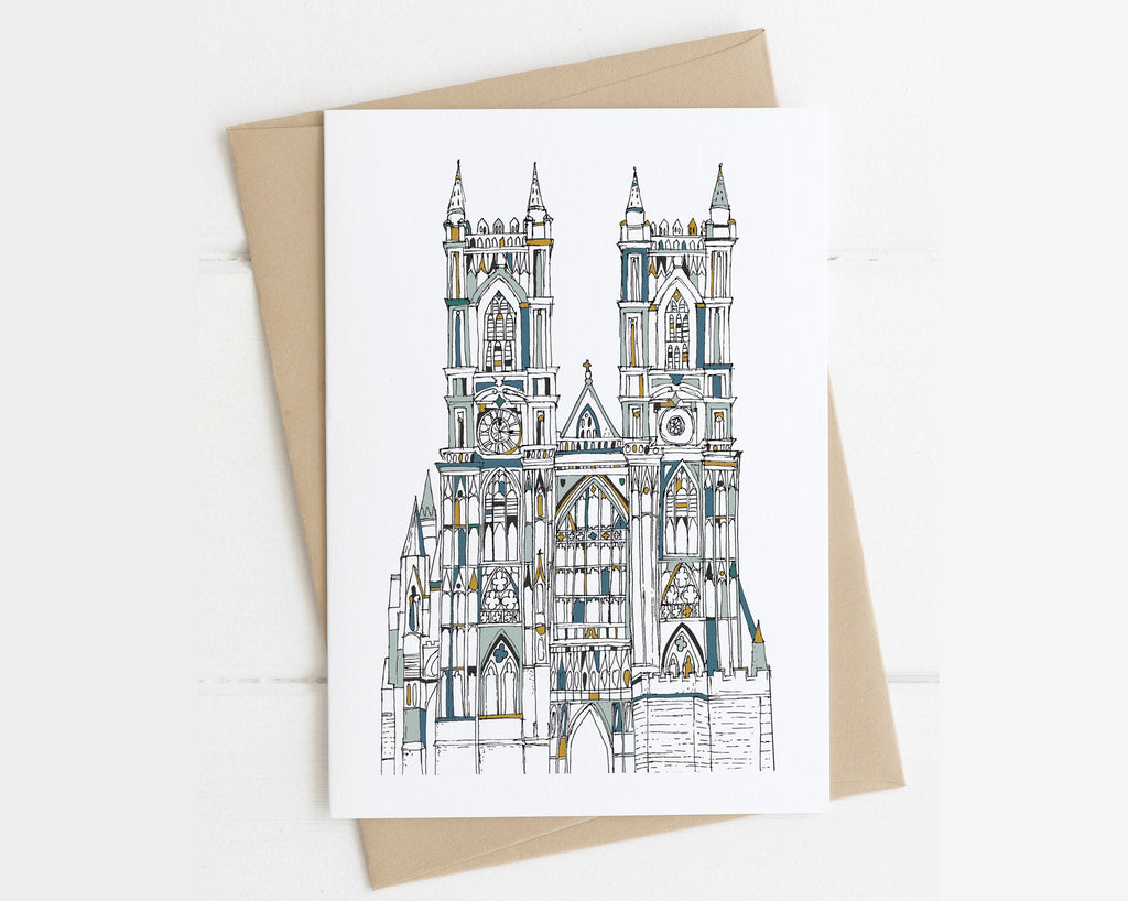 Westminster Abbey London card