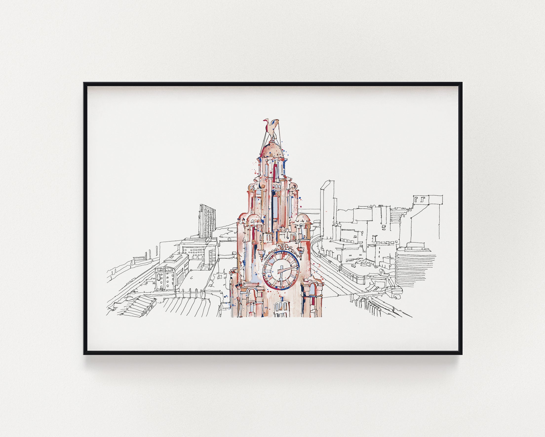 Liverbuilding cityscape