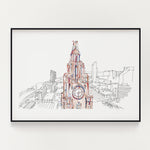 Liverbuilding cityscape