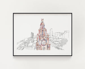 Liverbuilding cityscape