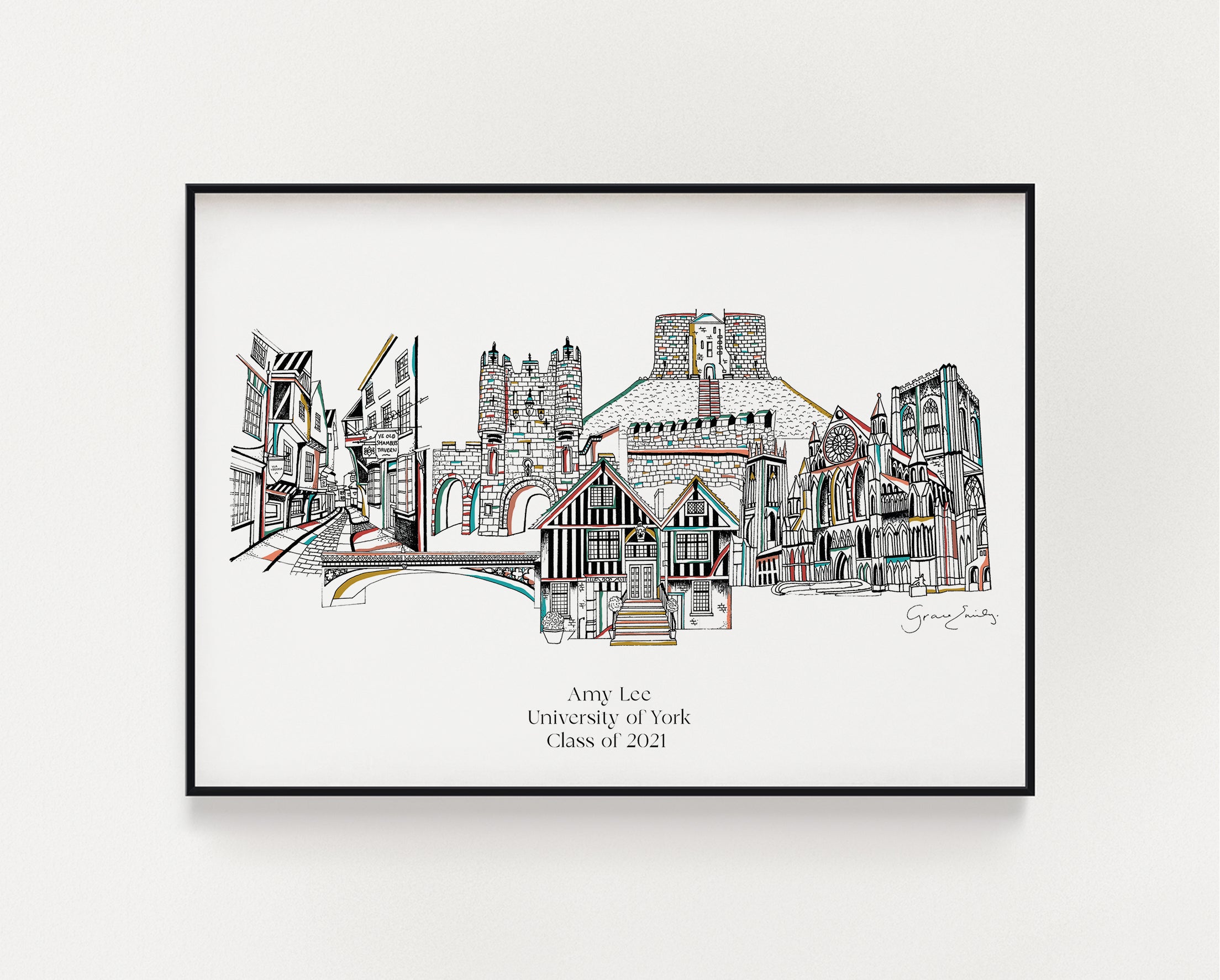 Personalised Graduation Prints