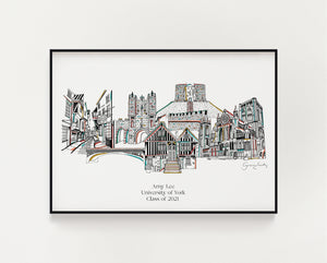 Personalised Graduation Prints