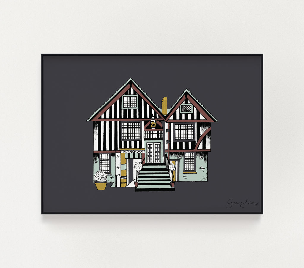 York Merchants Adventurer's Hall print